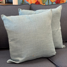 Load image into Gallery viewer, Blue Textured Pillow

