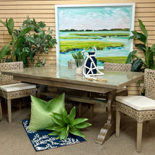 Load image into Gallery viewer, Grey Trestle Dining Table
