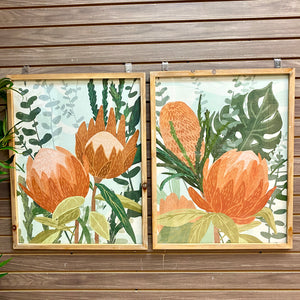 Framed Protea Art II