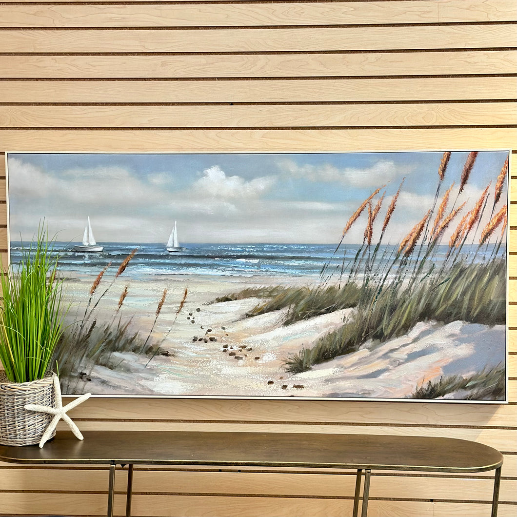 Dunes Framed Canvas