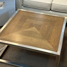 Load image into Gallery viewer, Wood &amp; Metal Coffee Table
