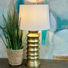 Load image into Gallery viewer, Gold Segment Lamp
