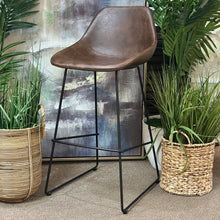 Load image into Gallery viewer, Set/3 Havertys Barstools
