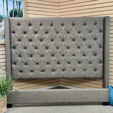Load image into Gallery viewer, King Tufted  Upholstered Bed
