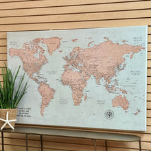 Load image into Gallery viewer, Map Canvas Art
