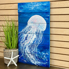 Load image into Gallery viewer, Jellyfish Wood Art
