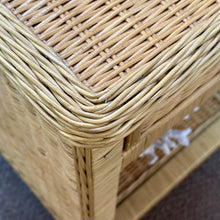 Load image into Gallery viewer, Natural Wicker Nightstand
