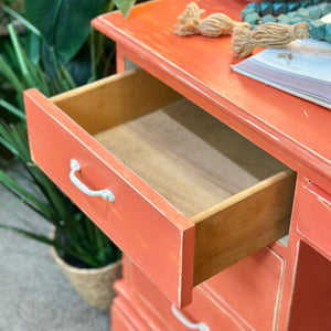 Salmon Desk W/Chair