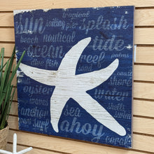 Load image into Gallery viewer, Wood Starfish Art
