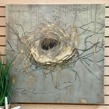 Load image into Gallery viewer, Bird Nest Canvas Art
