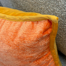 Load image into Gallery viewer, Orange Chenille Pillow
