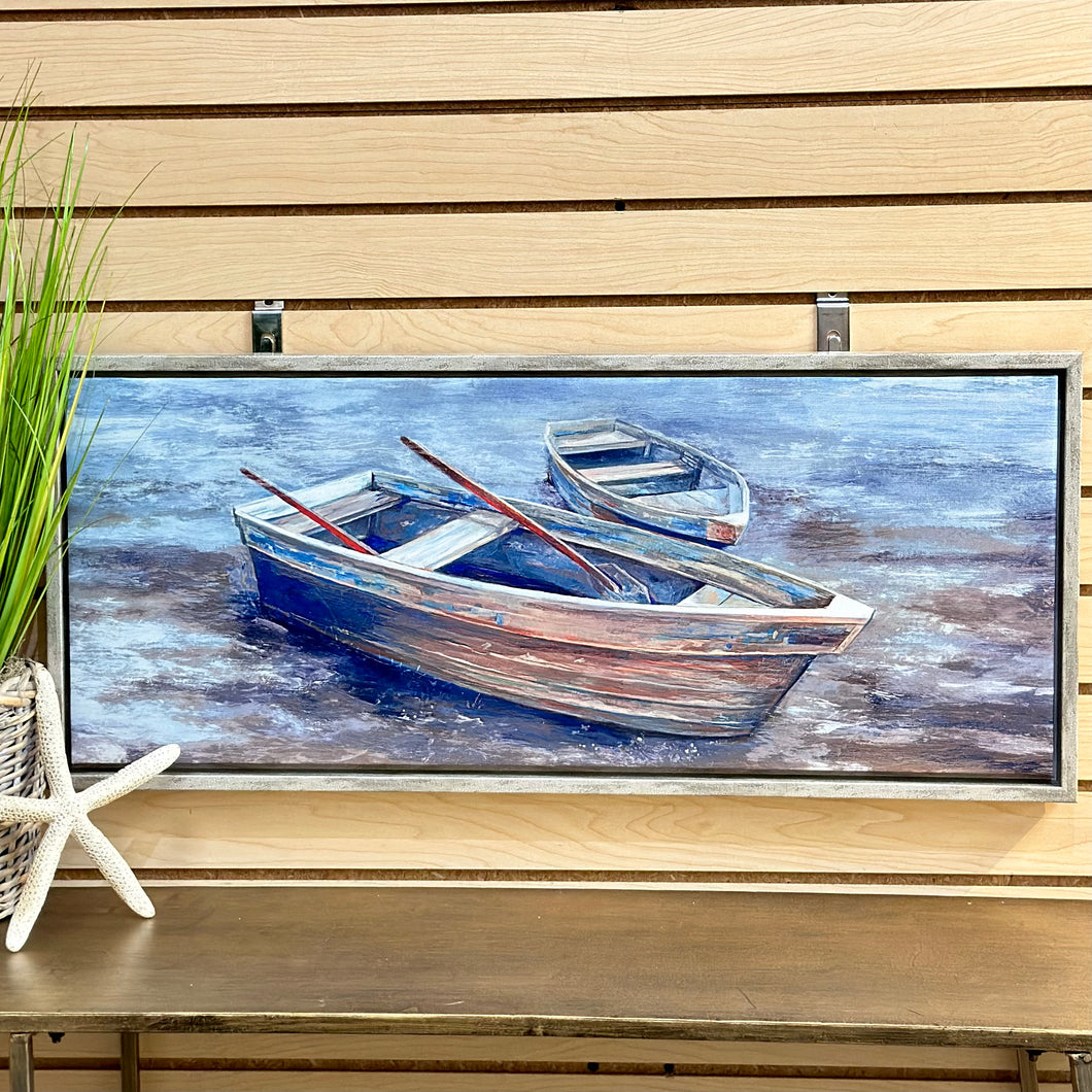 Pair of Rowboats Art