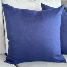 Load image into Gallery viewer, Navy Outdoor Pillow
