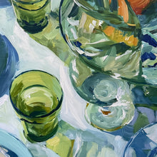Load image into Gallery viewer, 'Green Table' Fine Art Giclee
