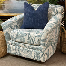 Load image into Gallery viewer, Aqua Leaf Swivel Glider
