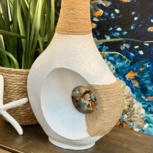Load image into Gallery viewer, Modern White/Rope Lamp
