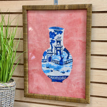 Load image into Gallery viewer, Rattan Wrapped Vase Art II
