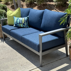 4PC Outdoor Navy Seating Set