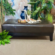 Load image into Gallery viewer, Dark Mocha Ottoman
