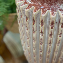 Load image into Gallery viewer, LG Textured Blush Ceramic Vase
