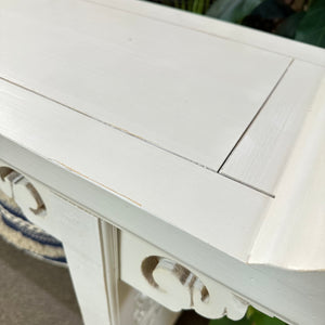 White Altar Table Console