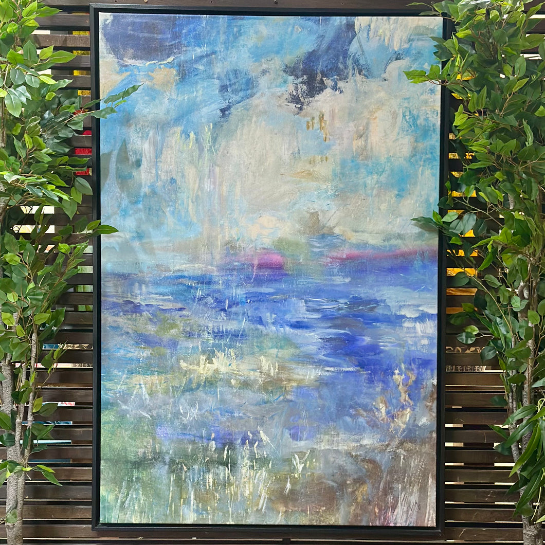 Jodi Maas 'Blue Rain Shower'
