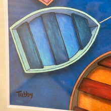 Load image into Gallery viewer, Row Boat Art by Tubby
