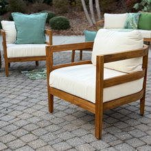 Load image into Gallery viewer, 4PC Outdoor Acacia Wood Set
