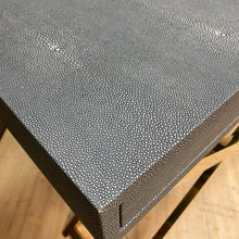 Load image into Gallery viewer, Faux Shagreen Console
