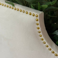 Load image into Gallery viewer, White King Upholstered Bed
