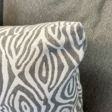 Load image into Gallery viewer, White/Grey Custom Pillow

