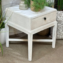 Load image into Gallery viewer, Whitewashed End Table
