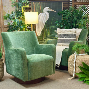 Moss Green Swivel Chair