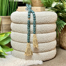 Load image into Gallery viewer, Boucle Channel Storage Ottoman

