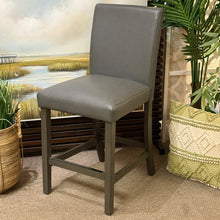 Load image into Gallery viewer, Set/2 Leather Counter Stools
