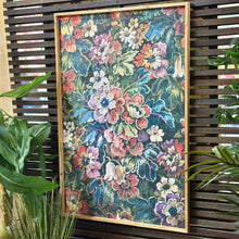 Load image into Gallery viewer, Framed Printed Floral Paper

