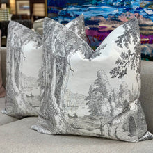 Load image into Gallery viewer, Oriental Riverside Down Pillow
