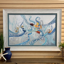 Load image into Gallery viewer, Octopus W/Drinks Giclee
