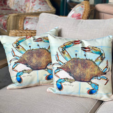 Load image into Gallery viewer, In/Outdoor Crab Pillow
