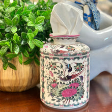 Load image into Gallery viewer, Pink Peony Tissue Holder
