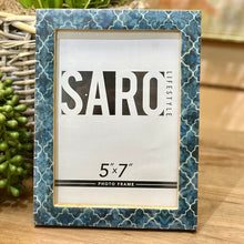 Load image into Gallery viewer, 5X7 Blue Pic Frame
