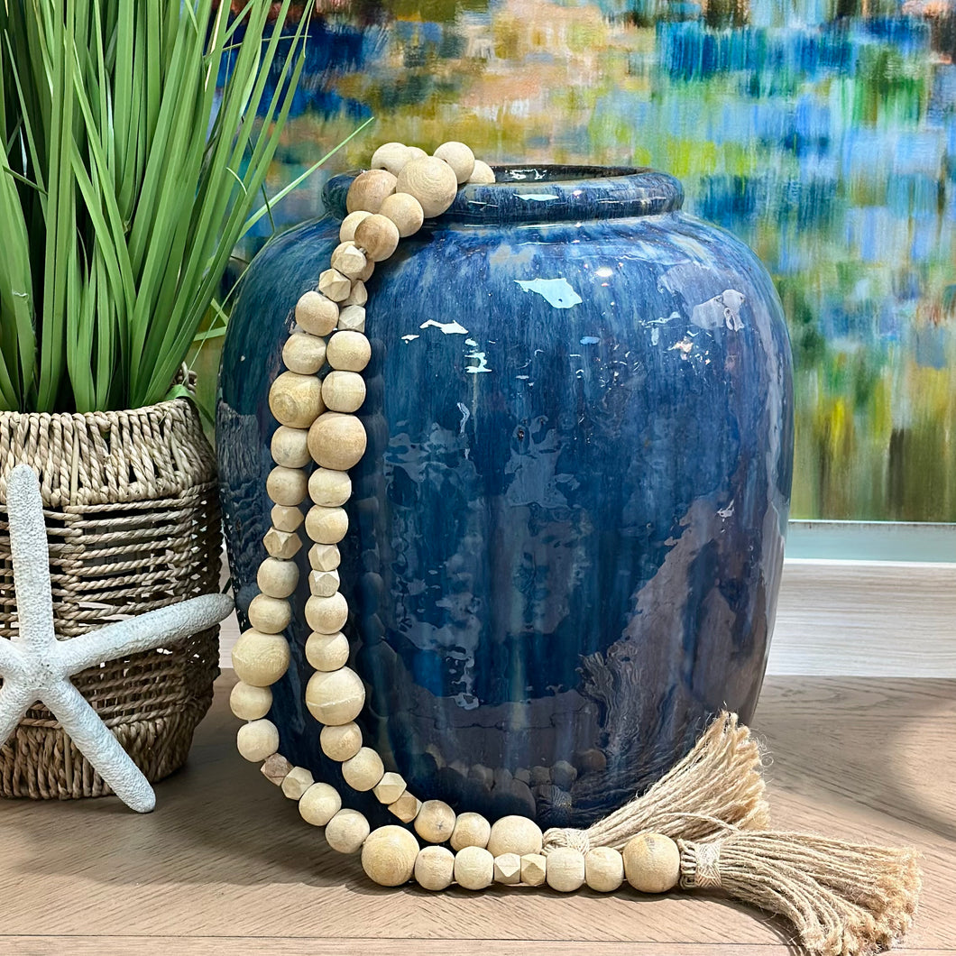 Blue Ceramic Vase
