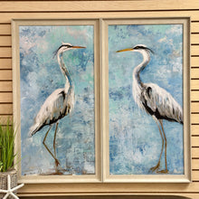 Load image into Gallery viewer, Right Coastal Heron Giclee Art
