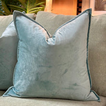 Load image into Gallery viewer, Aqua Down Pillow

