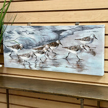Load image into Gallery viewer, Sandpipers On Shore Canvas
