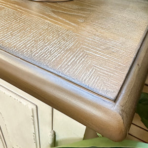 Two-Toned Accent Cabinet