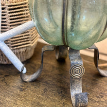Load image into Gallery viewer, Glass &amp; Metal Lamp
