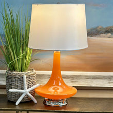 Load image into Gallery viewer, Modern Orange Glass Lamp
