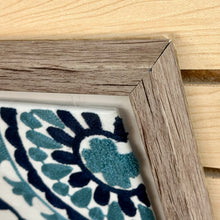 Load image into Gallery viewer, Teal Motif Art
