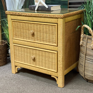 Henry Link Wicker Nightstand